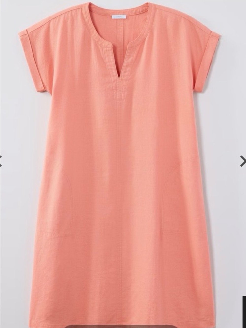 J. Jill Coral Pink Shift Dress